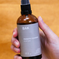 BAK probiotic facial cleanser
