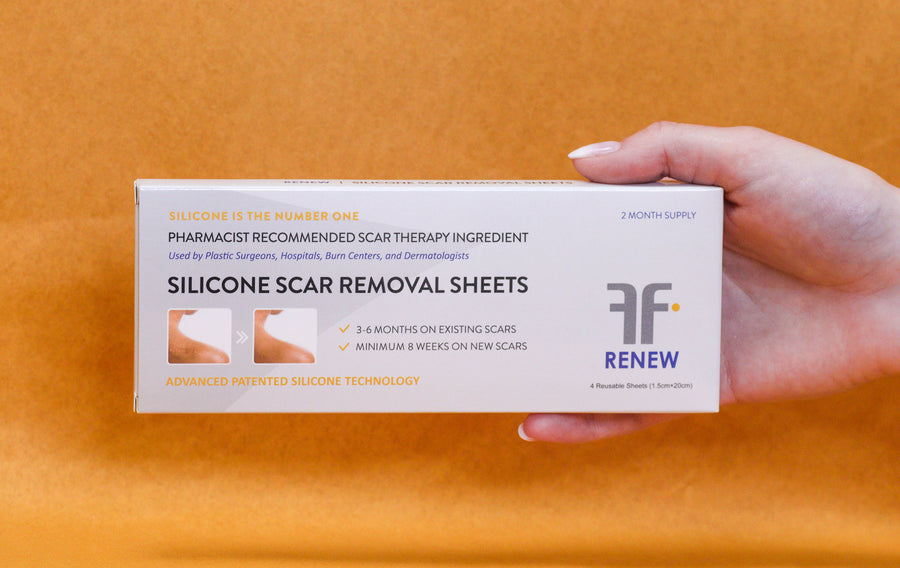Renew silicone scar sheets